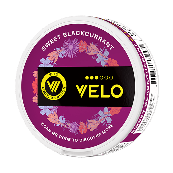 LIMITED EDITION: VELO Midsummer Sweet Blackcurrant 8mg