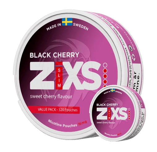 ZIXS Black Cherry 8mg JUMBO CAN