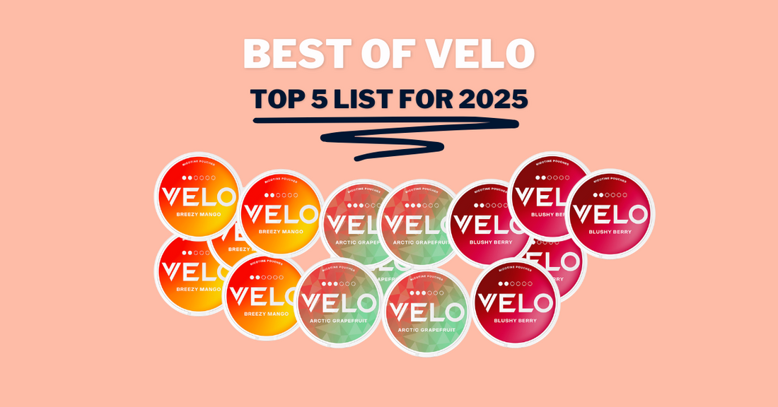 Top 5 VELO Flavors for 2025