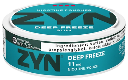 ZYN Deep Freeze Slim Extra Strong