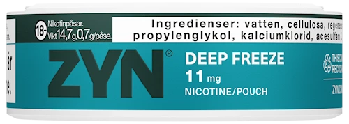 ZYN Deep Freeze Slim Extra Strong