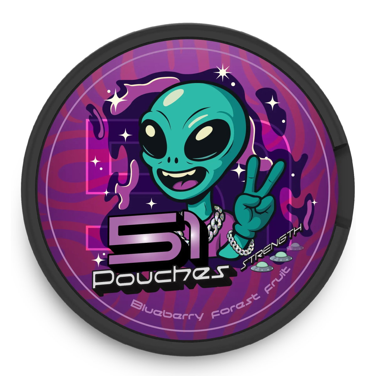 51 Blueberry 10mg - SNUSIO