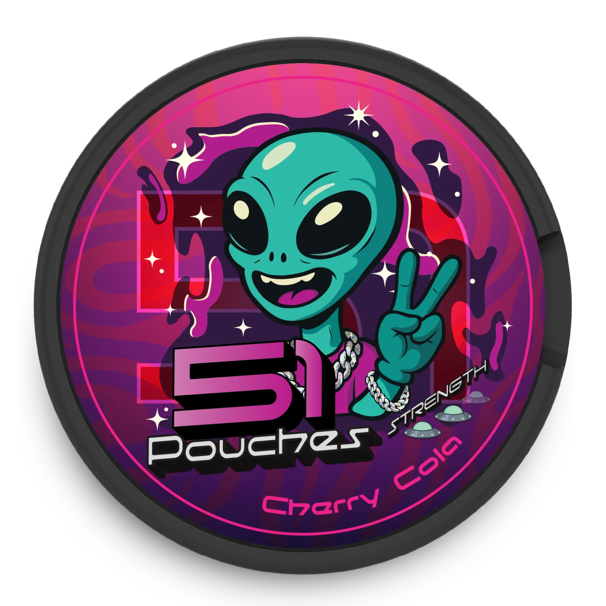 51 Cherry Cola 10mg - SNUSIO