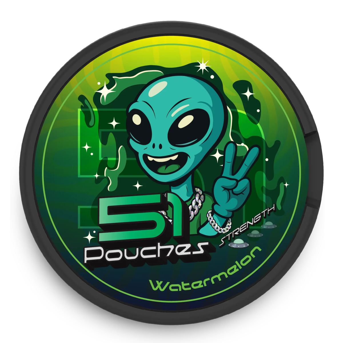 キュウ　マルデヌベス 51 Watermelon 4mg | Buy Online at Snusio.com