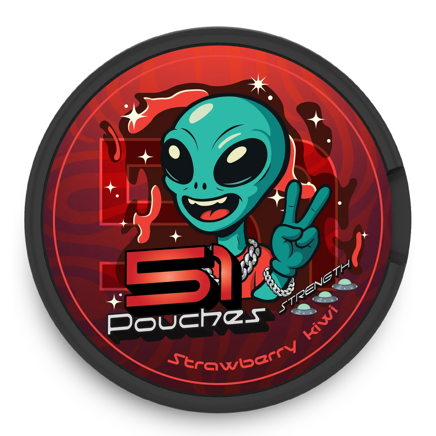 51 Strawberry Kiwi 4mg