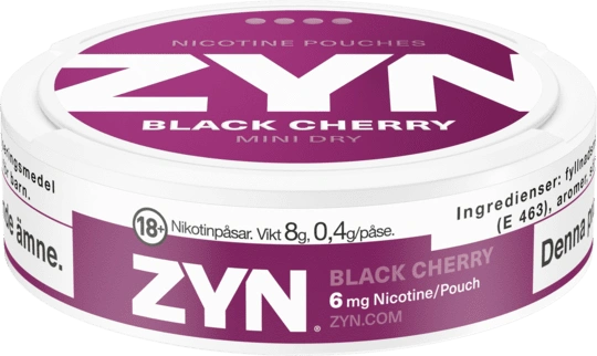 ZYN Cerise Noire Mini Sec Extra Fort 