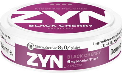 ZYN Cerise Noire Mini Sec Extra Fort 