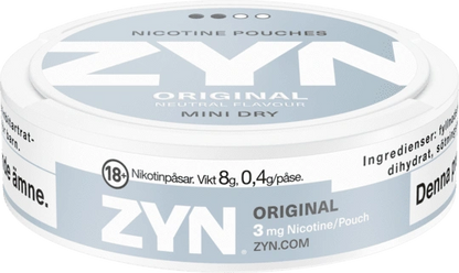 ZYN Original Mini Dry Normal