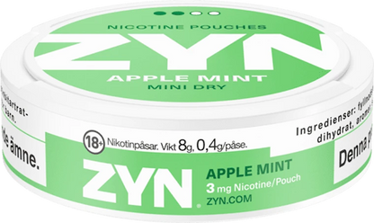 ZYN Apple Mint Mini Dry Normal