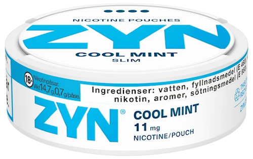 ZYN Cool Mint Slim Extra Strong