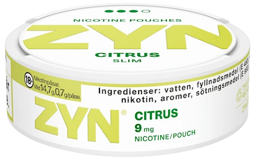 ZYN Citrus Slim Strong