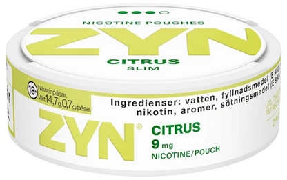 ZYN Citrus Slim Strong