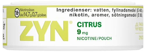 ZYN Citrus Slim Strong