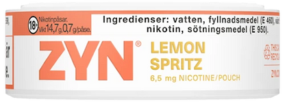 ZYN Lemon Spritz Slim Normal