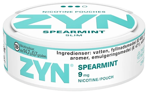 ZYN Spearmint Slim Strong