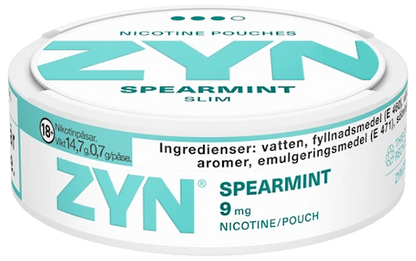 ZYN Spearmint Slim Strong