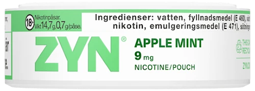 ZYN Apple Mint Slim Strong