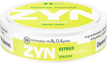 ZYN Citrus Mini Dry Normal