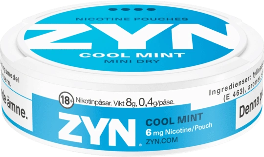 ZYN Cool Mint Mini Dry Extra Strong