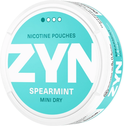 ZYN Spearmint Mini Dry Low