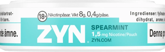 ZYN Spearmint Mini Dry Low