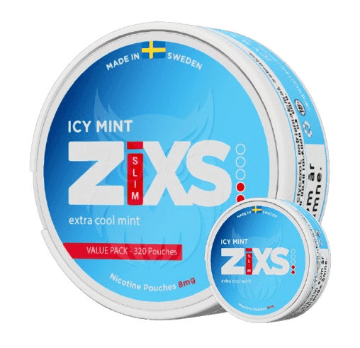 ZIXS Icy Mint 8mg JUMBO CAN