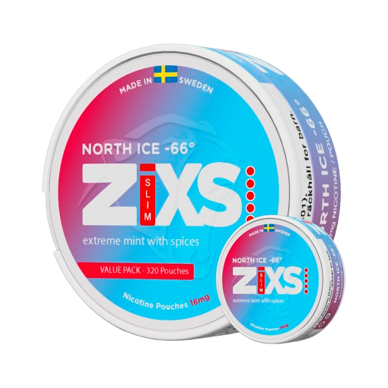 ZIXS North Ice 12mg JUMBO CAN