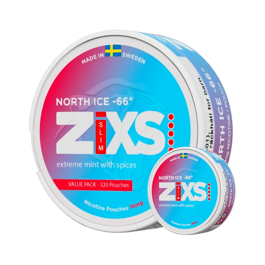 ZIXS North Ice 12mg JUMBO CAN