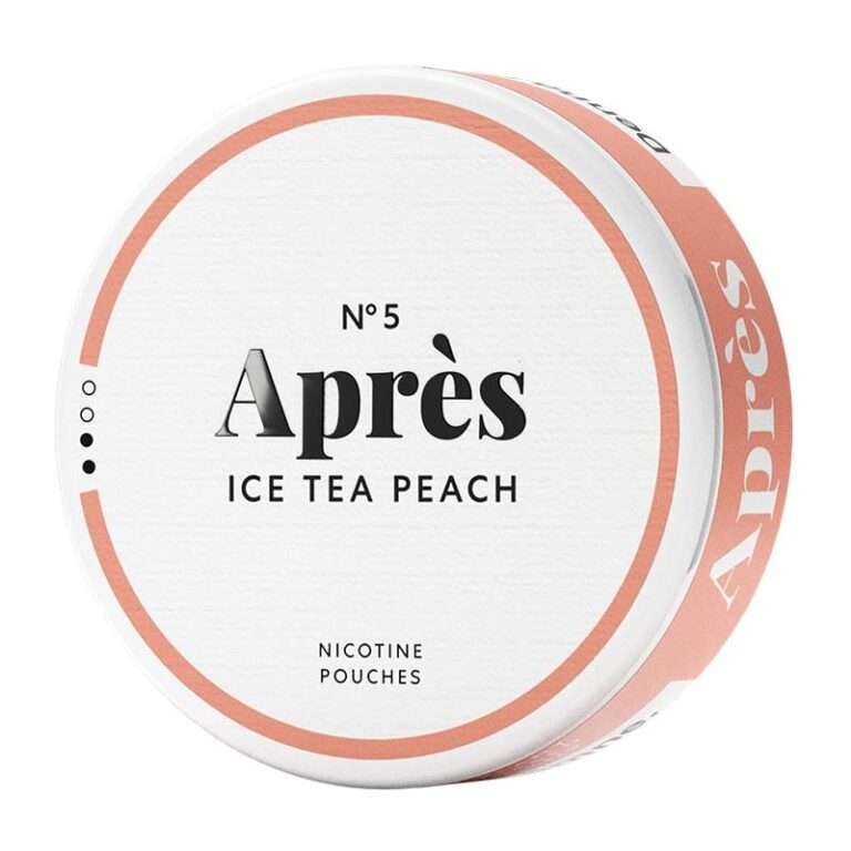 Après Ice Tea Peach 4mg - SNUSIO