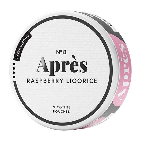Après Raspberry Liqorice Extra Strong 8mg - SNUSIO