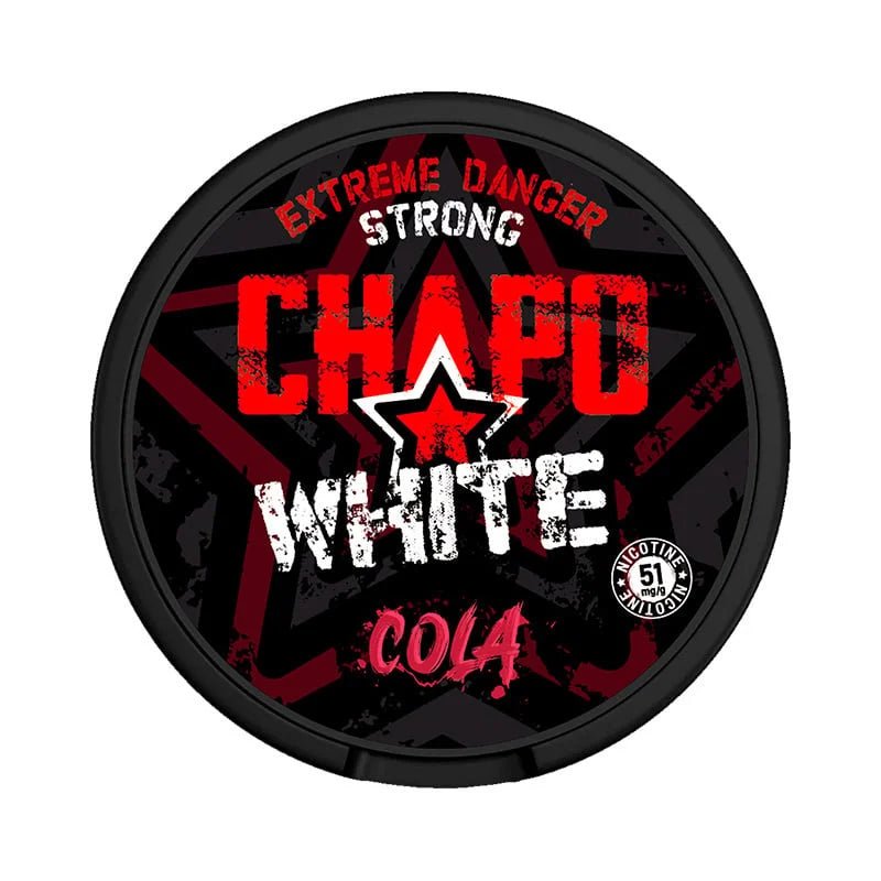 CHAPO WHITE Blueberry Ice Danger Strong 30mg - SNUSIO