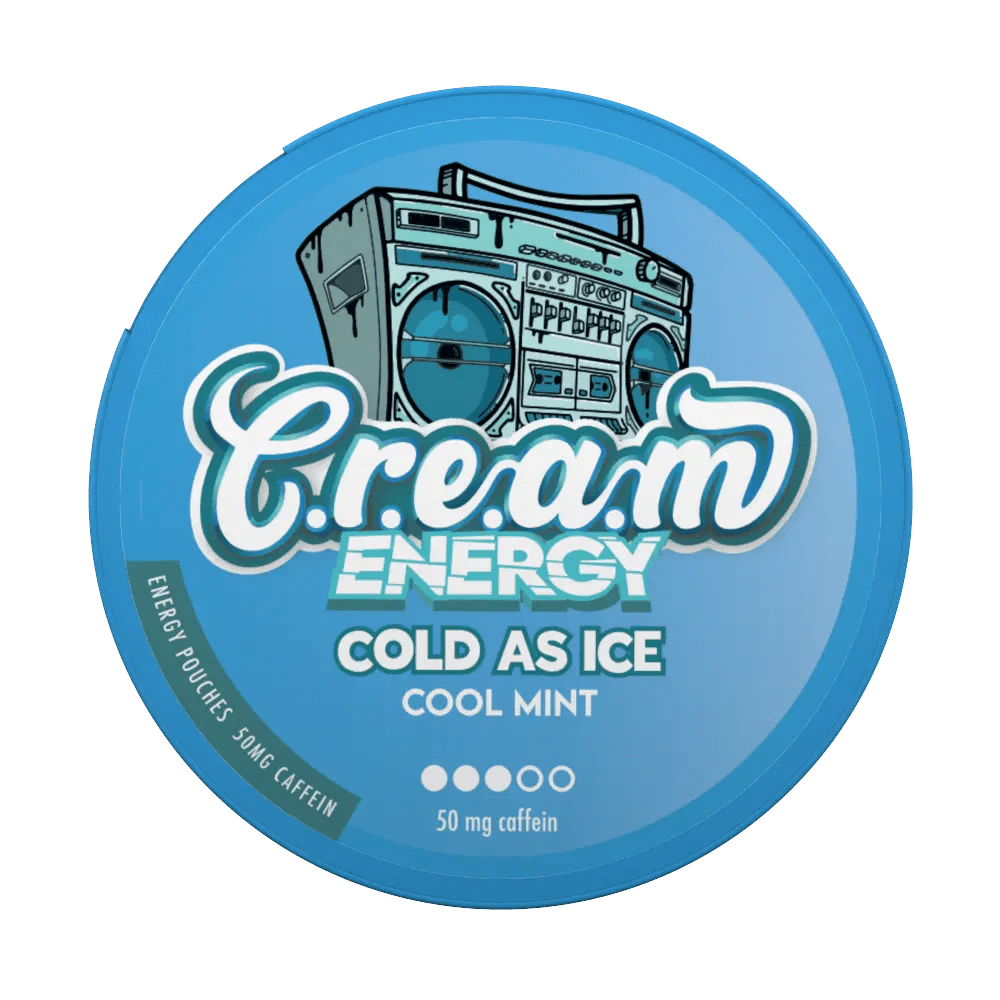 CREAM COLD AS ICE - Caffeine Pouch - SNUSIO