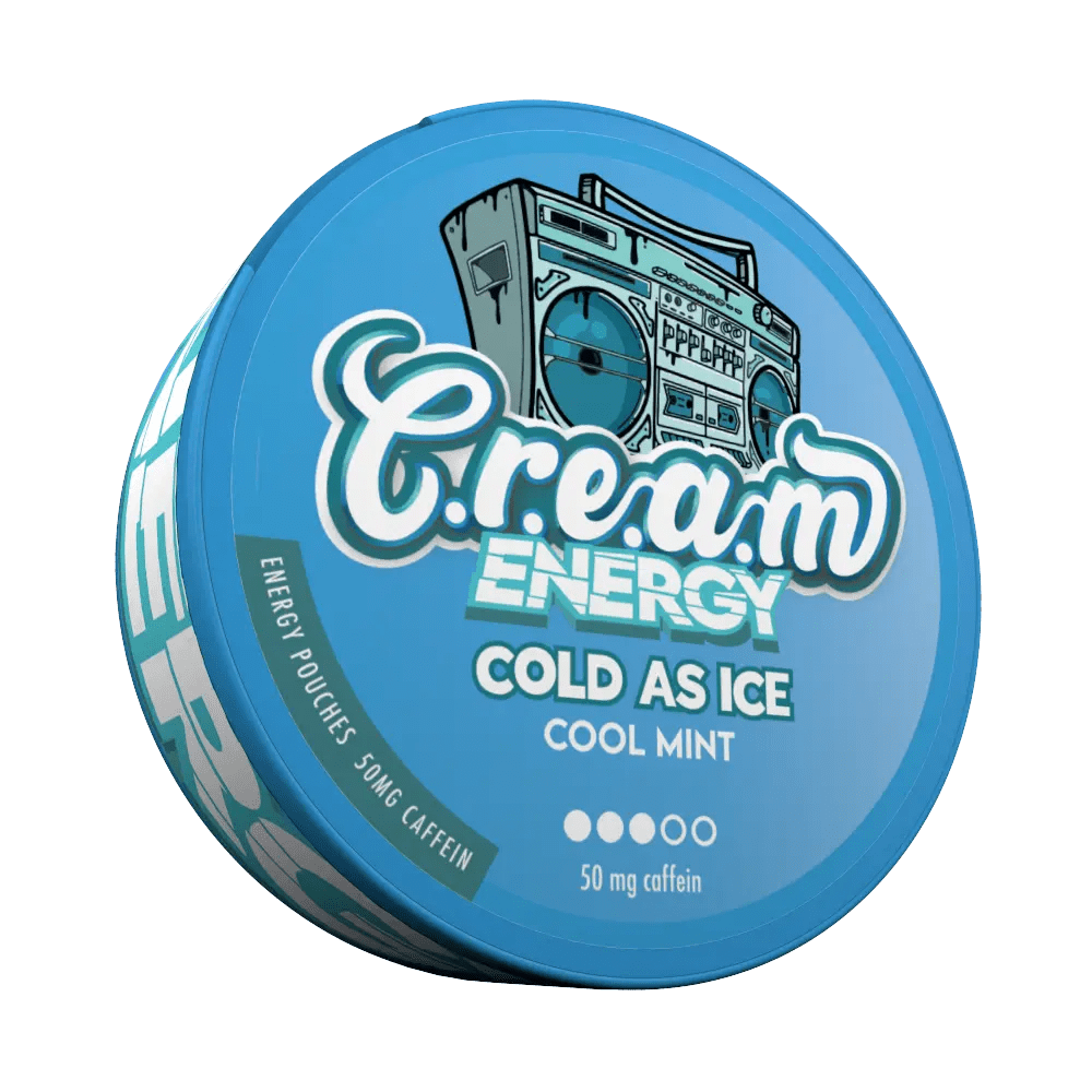 CREAM COLD AS ICE - Caffeine Pouch - SNUSIO