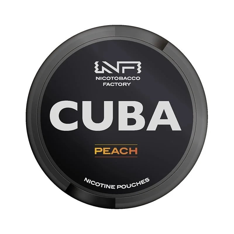CUBA Black Peach 43mg - SNUSIO