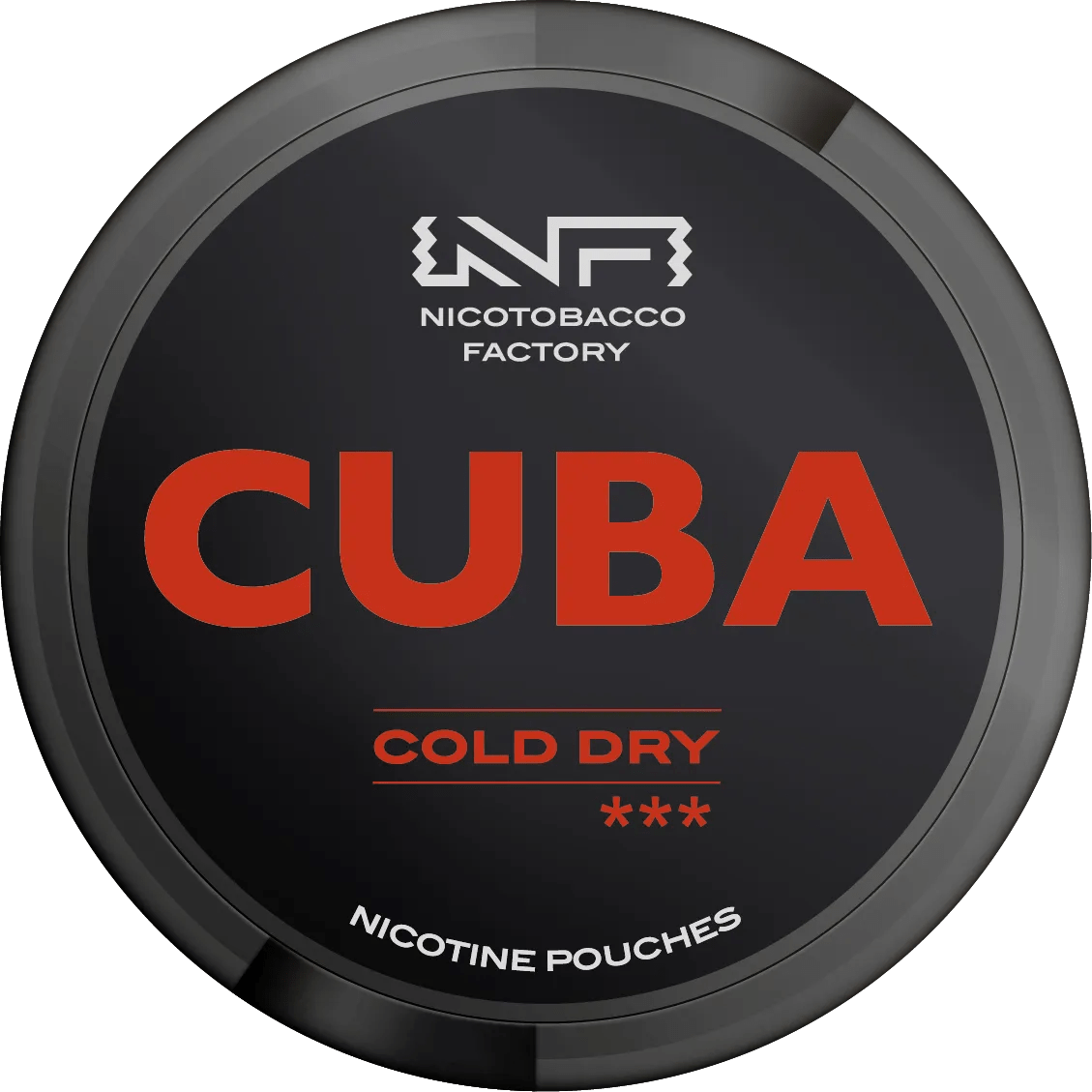 Cuba Cold Dry Black - SNUSIO