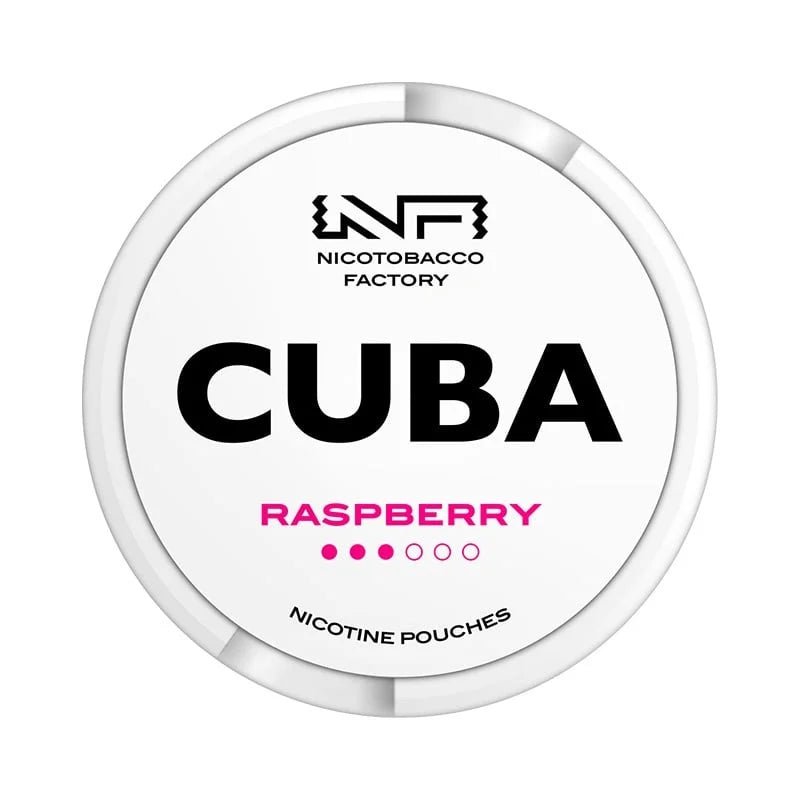 Cuba Raspberry 10mg - Snusio.com