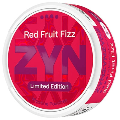 LIMITED EDITION: ZYN Red Fruit Fizz Slim Extra Strong