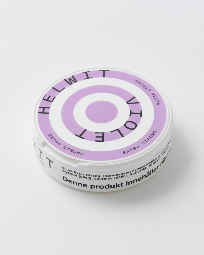Helwit Violet Extra Strong 7.5 mg - SNUSIO