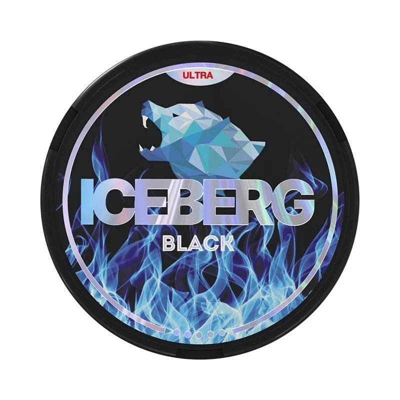ICEBERG Black 40mg - SNUSIO