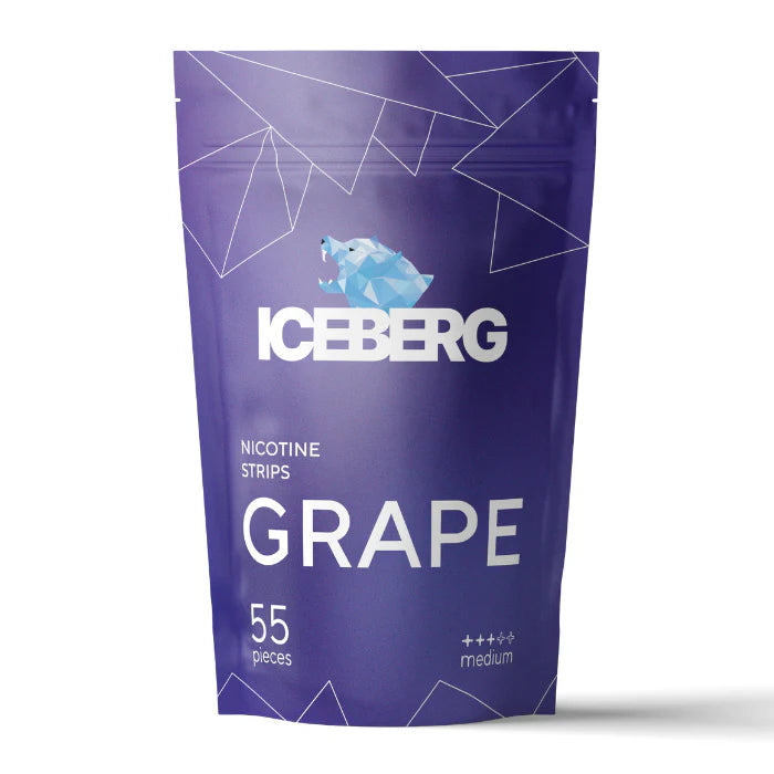 Iceberg Nicotine Strips Grape 11mg