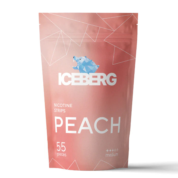Iceberg Nicotine Strips Peach 11mg