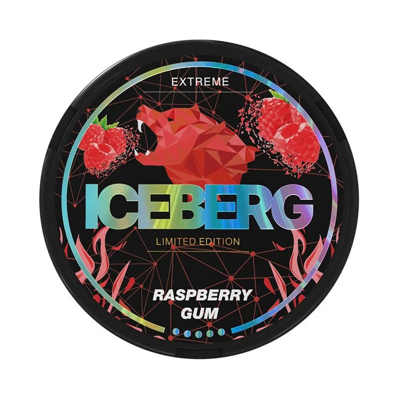 ICEBERG Raspberry Gum 30mg - Snusio.com