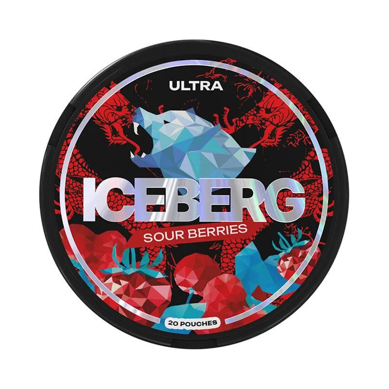 ICEBERG Sour Berries 40mg - SNUSIO
