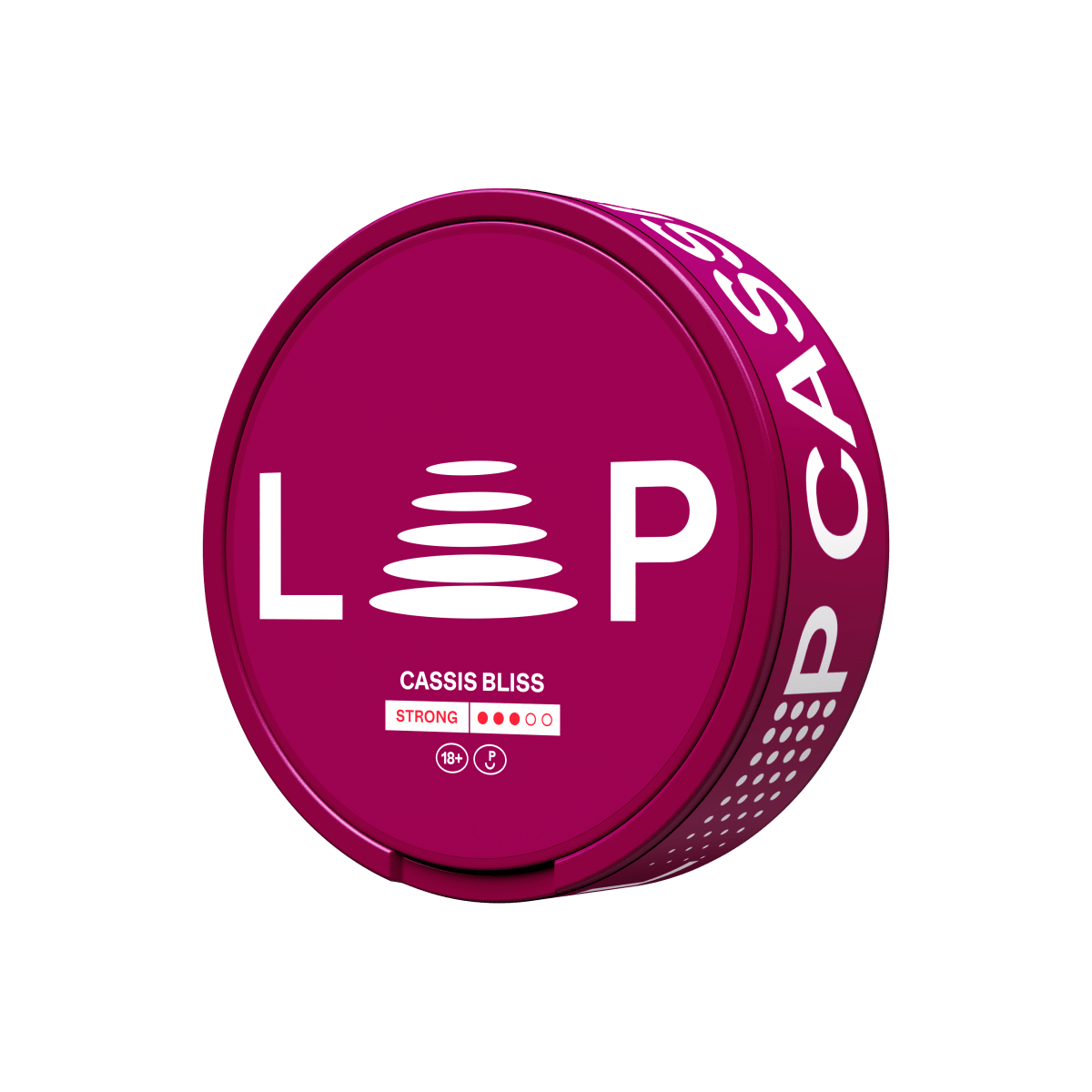 LOOP Cassis Bliss Slim Strong 9mg - SNUSIO