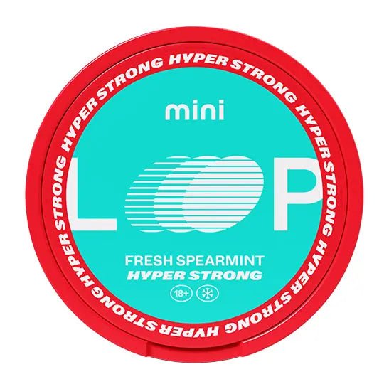 Loop Fresh Spearmint Mini Hyper Strong 10mg - Snusio.com