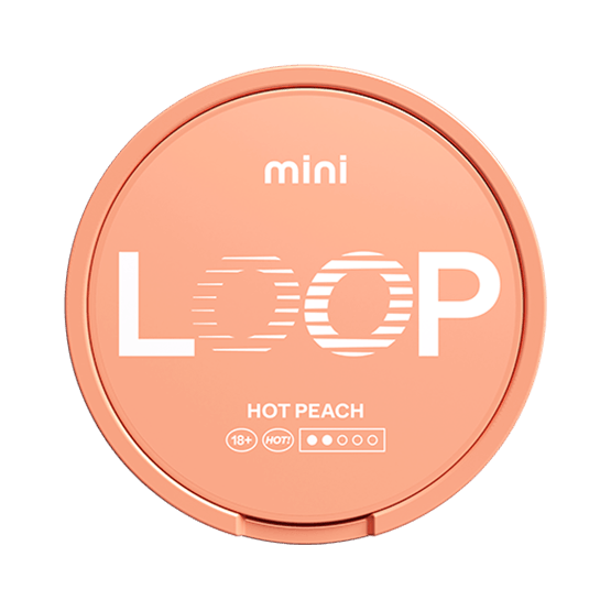 Loop Hot Peach Mini 6mg - SNUSIO