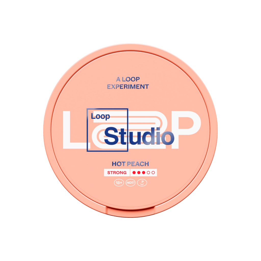 LOOP Hot Peach Strong 9mg - SNUSIO