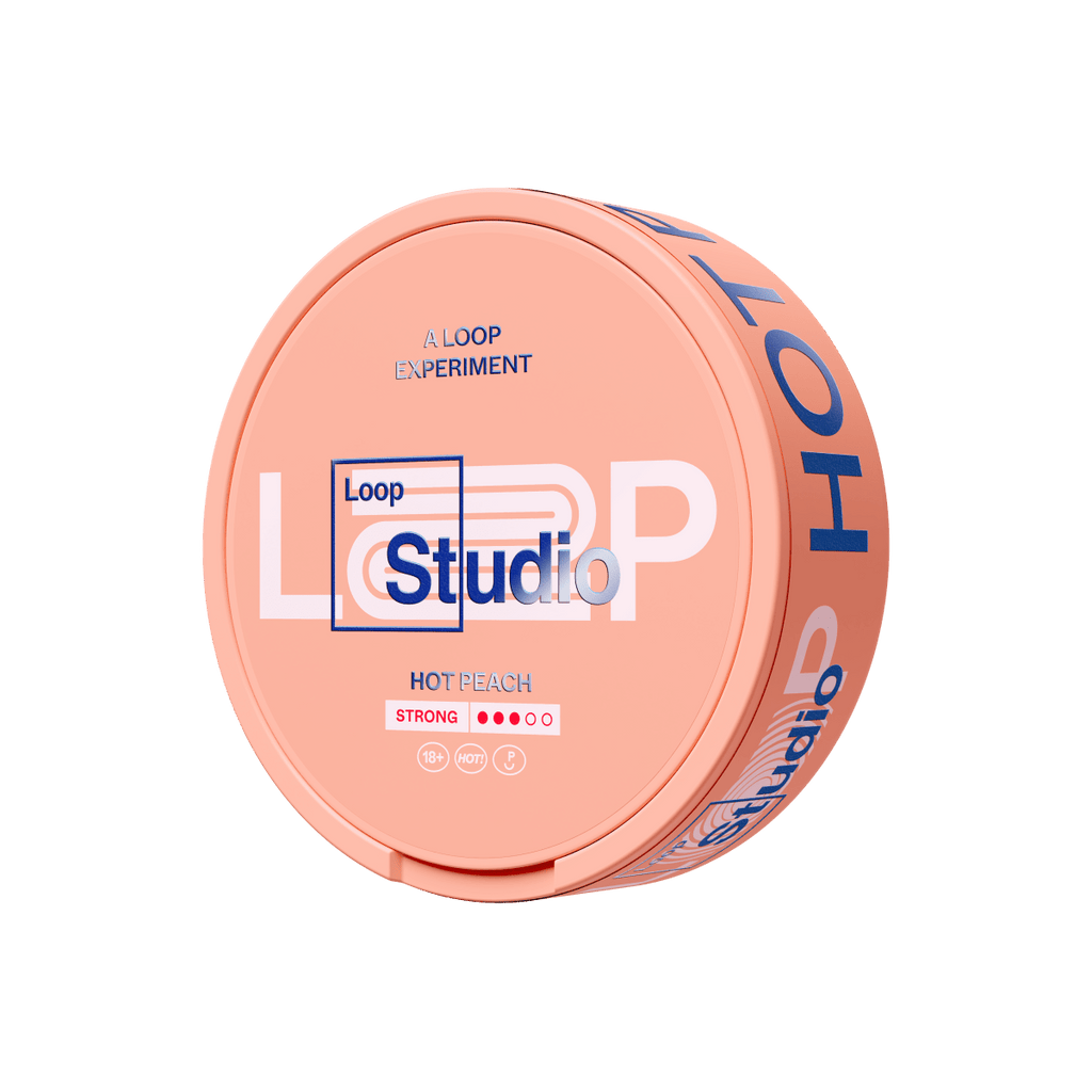 LOOP Hot Peach Strong 9mg - SNUSIO