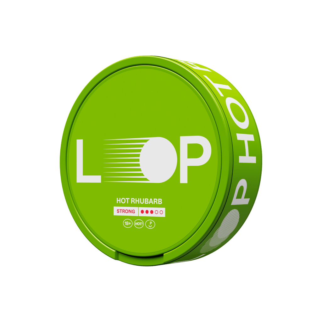 LOOP Hot Rhubarb Strong 11mg - SNUSIO