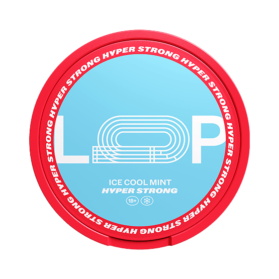 LOOP Ice Cool Mint Hyper Strong 15mg - SNUSIO